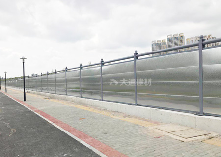 鍍鋅板鋼結構圍擋c款-深圳市政工程圍擋交委款案例